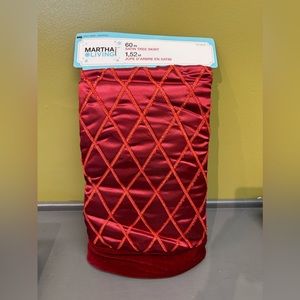 New Martha Stewart tree skirt